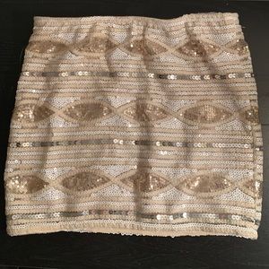 Sequin Skirt